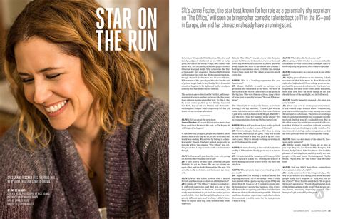 Jenna Fischer Cover Shoot 